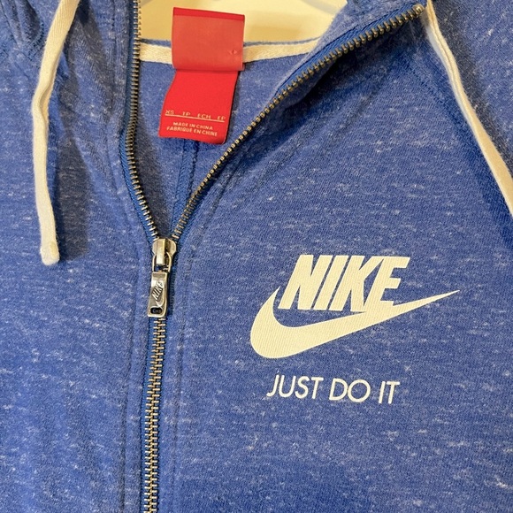 Nike Zip Hoodie Jacket - Blue Heather XS - Picture 4 of 4